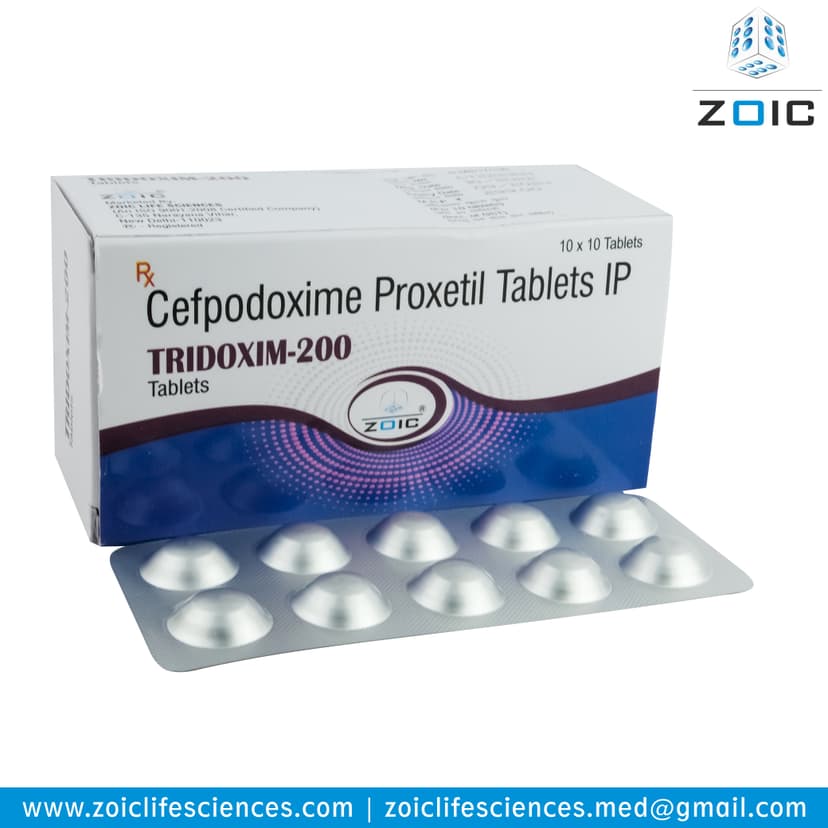 TRIDOXIM-200 TAB.