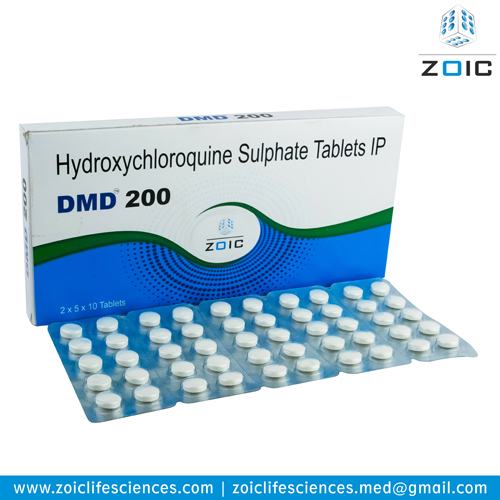 Hydroxychloroquine Sulphate 200mg Tablet