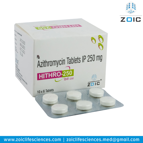 Azithromycin 250 mg Tablets 