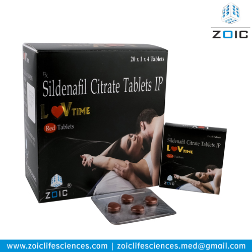 Sildenafil citrate 100mg Tablet
