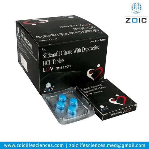 Sildenafil Citrate and Dapoxetine Tablets