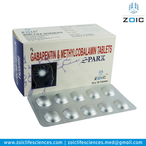 Gabapentin 300 mg and Methylcobalamin 500 mcg Tablet