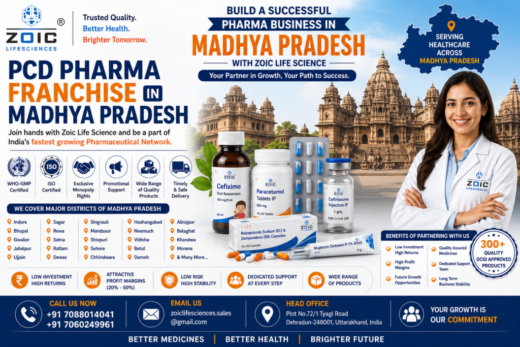 PCD Pharma Franchise in Madhya Pradesh