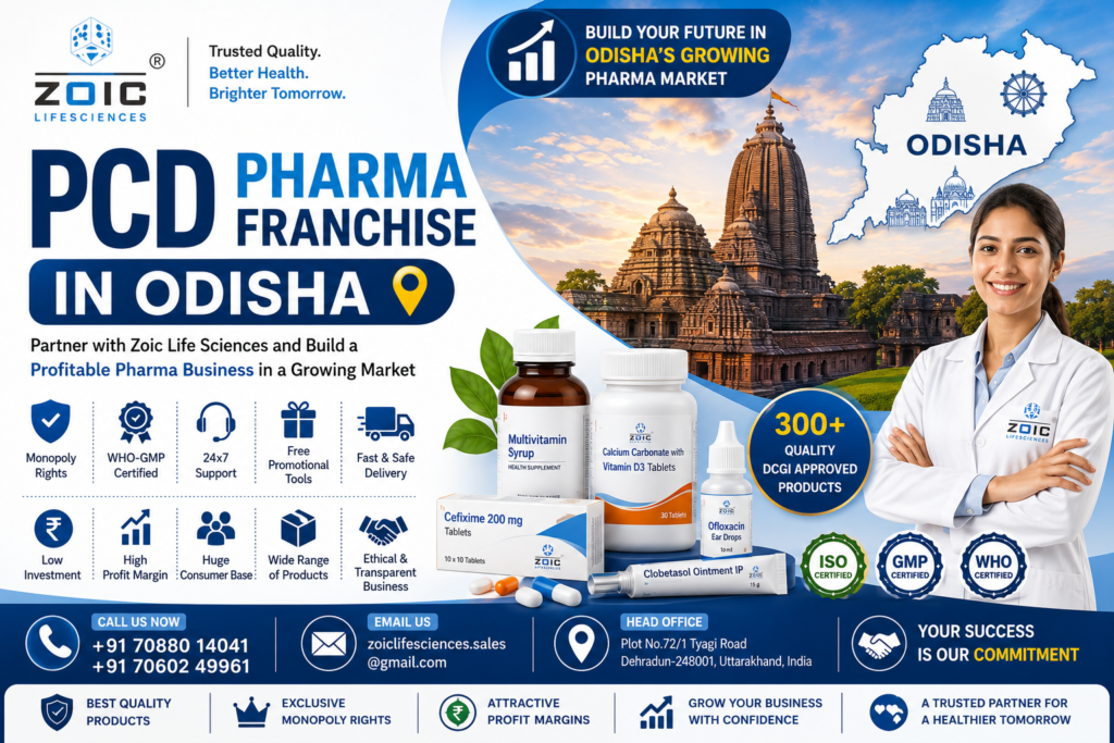 PCD Pharma Franchise In Odisha