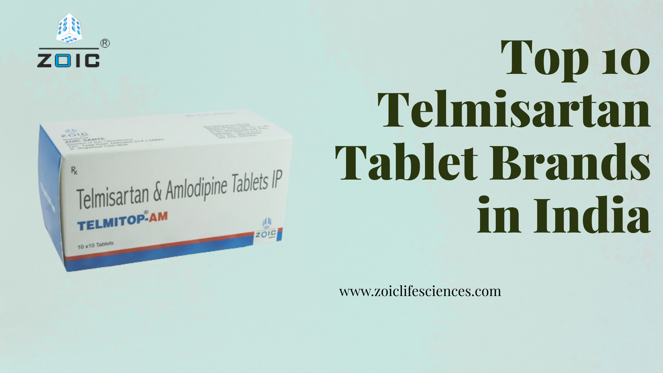 Top 10 Telmisartan Tablet Brands in India
